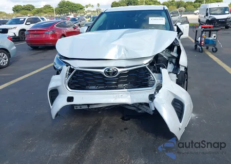 2022 Toyota Highlander L из США, поврежденный, VIN 5TDCZRAH6NS120420